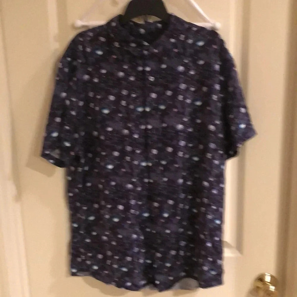 Slate & Stone Moon Solar Space Button Up Shirt Large - Picture 6 of 6